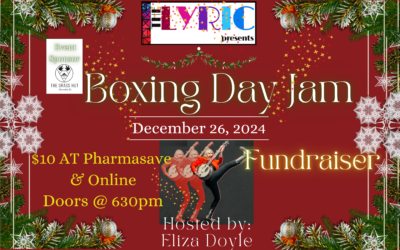 Boxing Day Jam Fundraiser Tickets Available @ The Door